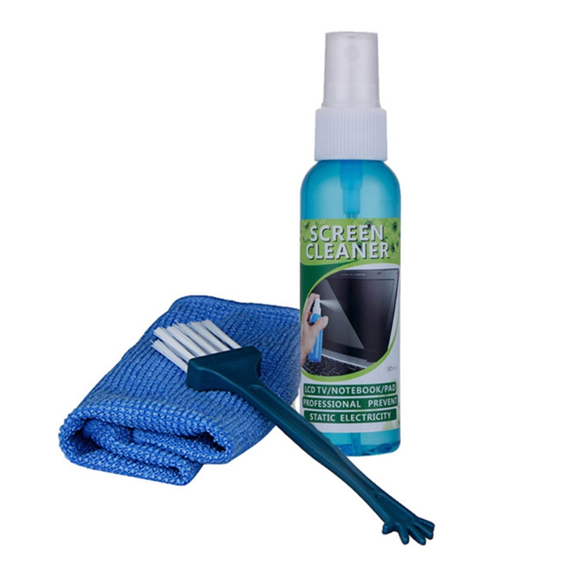 Lens Cleaning Kit - 1 Set pennello panno liquido Kit