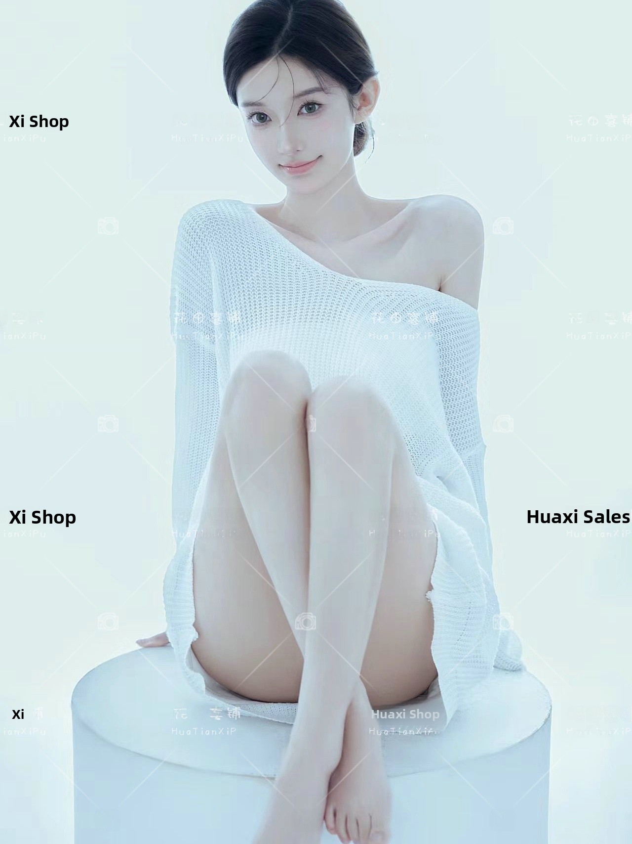 Photography Model - Maglione in Stile Coreano Pure Desire