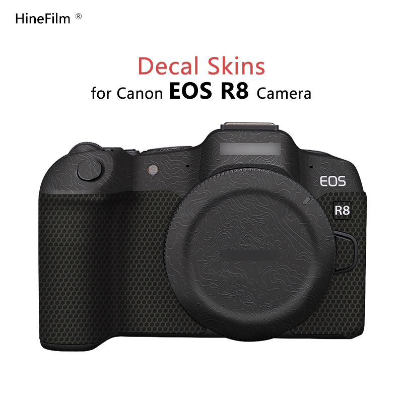 Photography Gear - R8 Camera Premium Decal Skin per