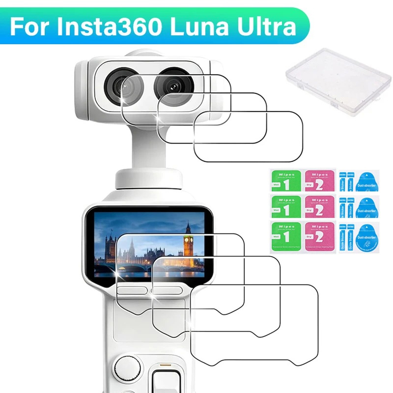Lens Cleaning Kit - Protezione per schermo e obiettivo in