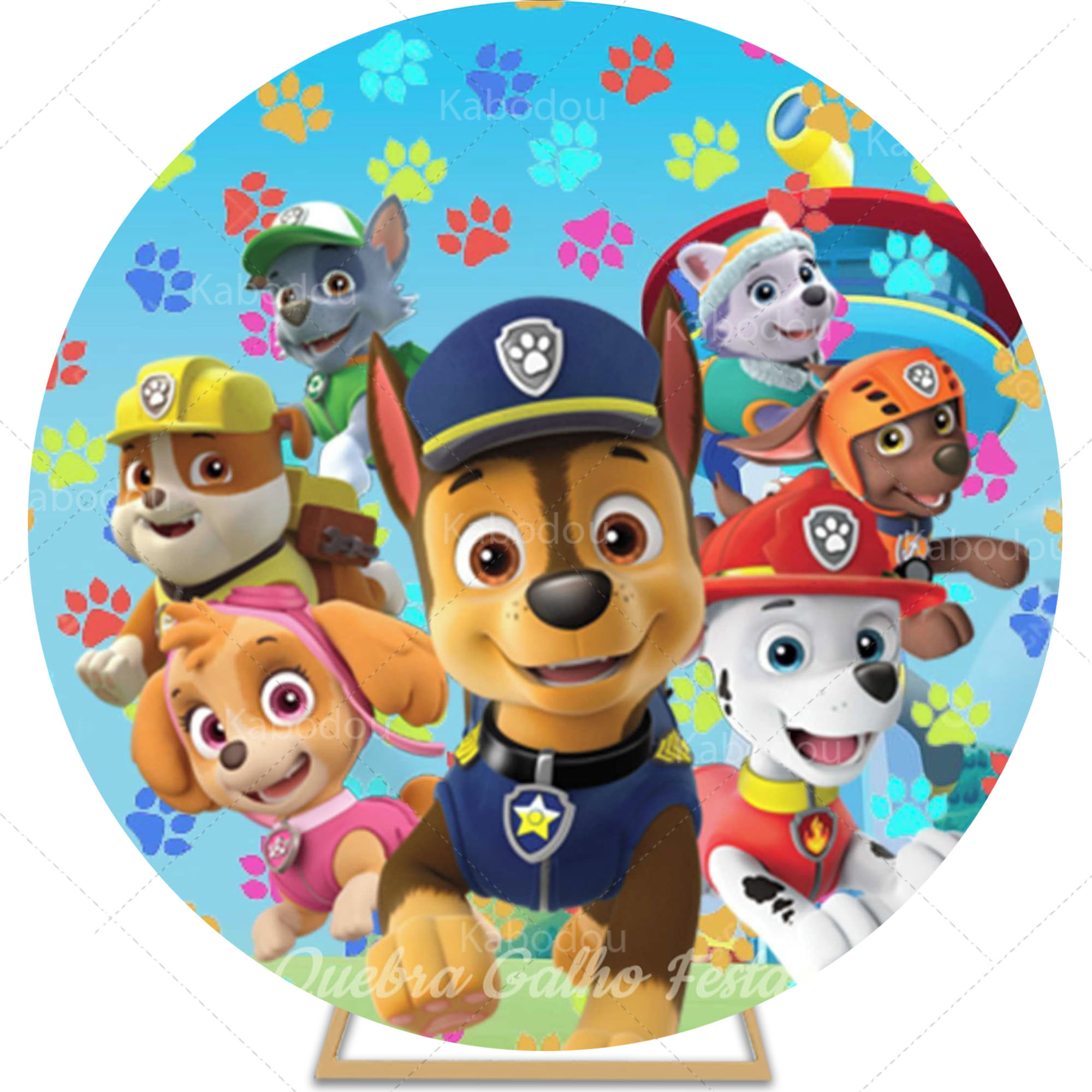 Sfondo Rotondo Paw Patrol per  - Photography Aesthetic recensione e prezzo
