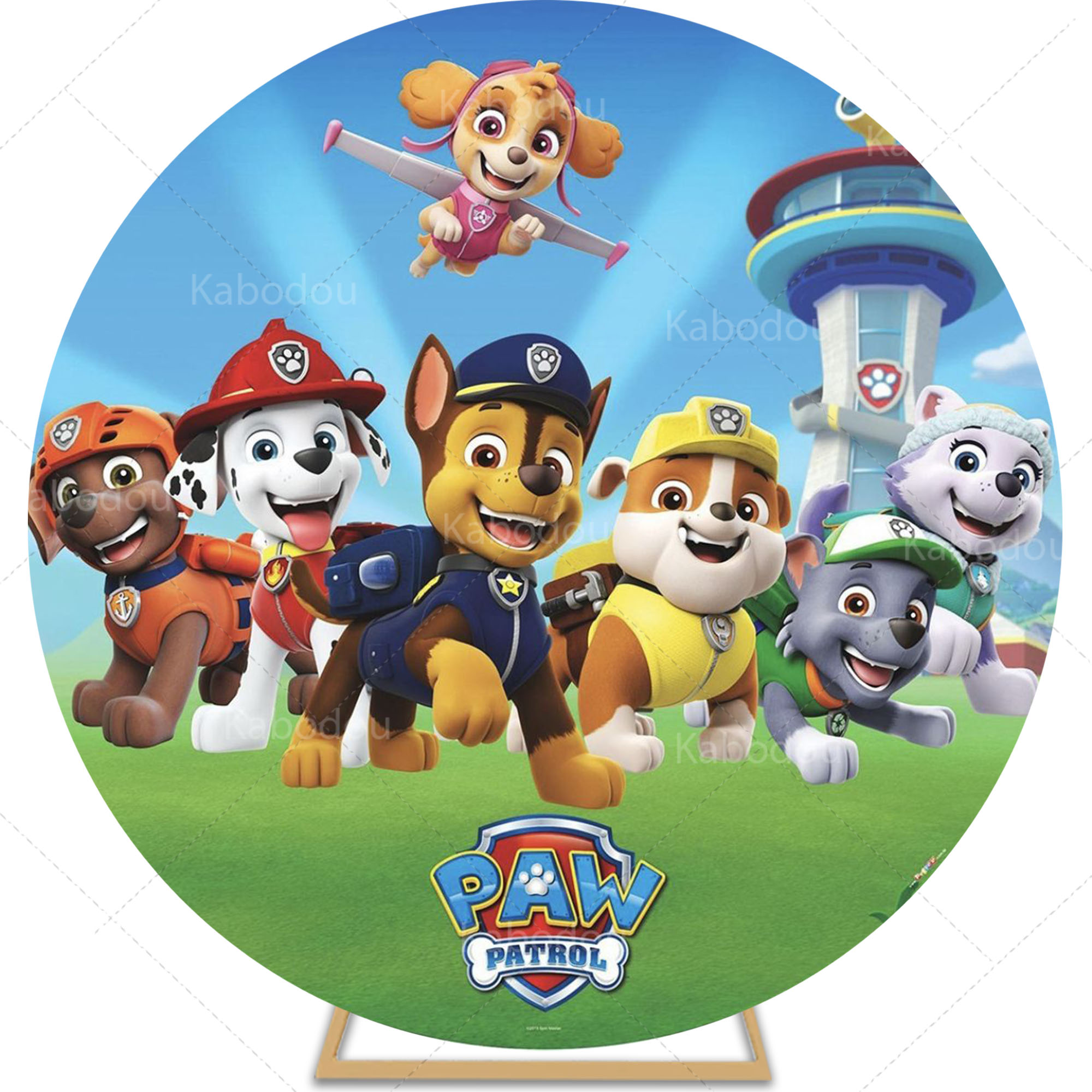 Sfondo Rotondo Paw Patrol per  - Photography Aesthetic recensione e prezzo