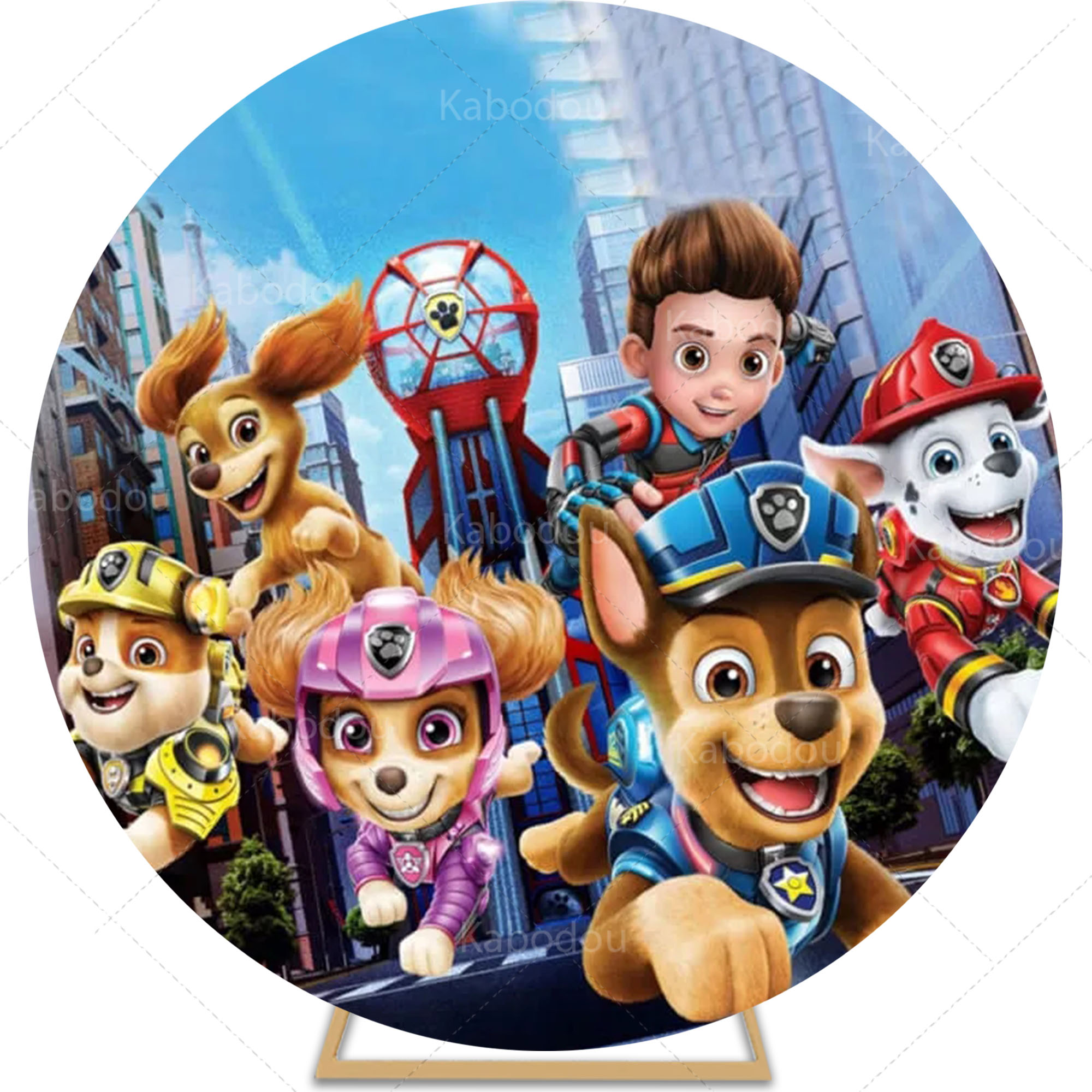 Sfondo Rotondo Paw Patrol per  - Photography Aesthetic recensione e prezzo