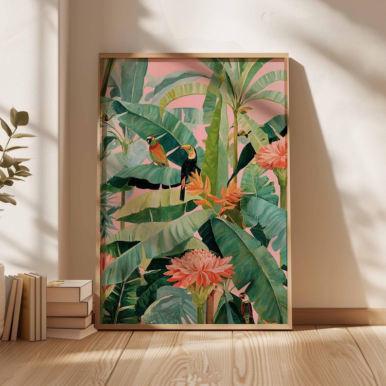 1 poster in tela tropicale ret - Photography Pose recensione e prezzo