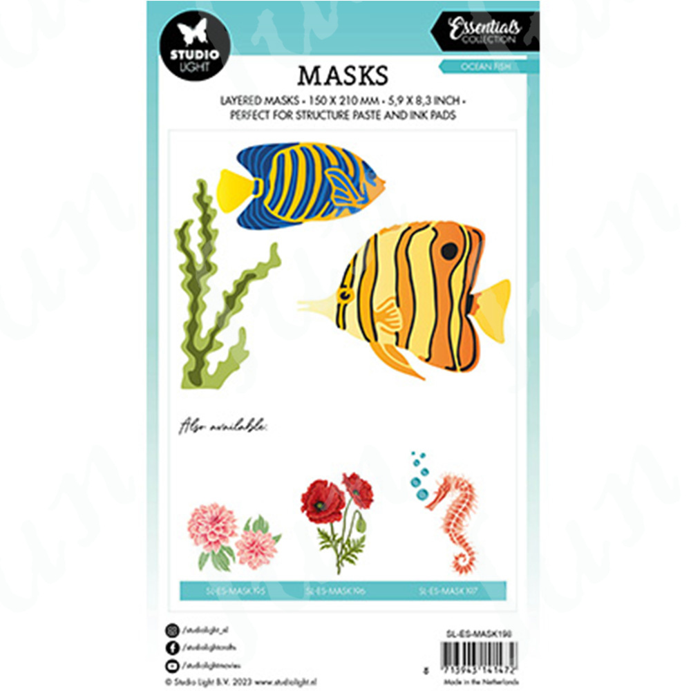 2023 New Ocean Fish stencil fu - Photography Triangle recensione e prezzo