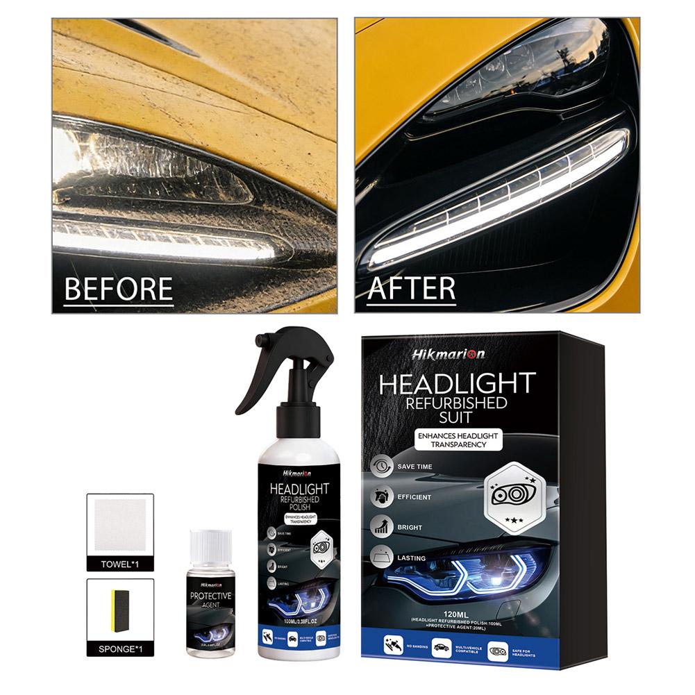 Kit di Restauro Fari Auto 100m - Lens Cleaning Kit recensione e prezzo