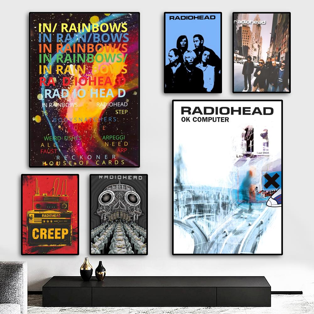 R-Radiohead Band Rainbow Paint - Photography Art recensione e prezzo