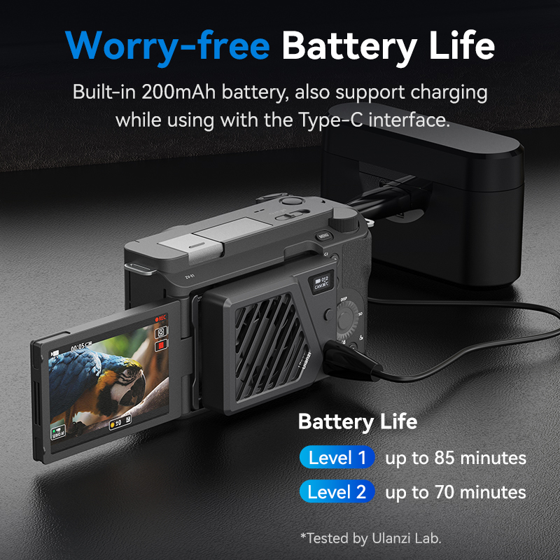 Ulanzi CA25 Sistema di raffred - Photography Gear recensione e prezzo