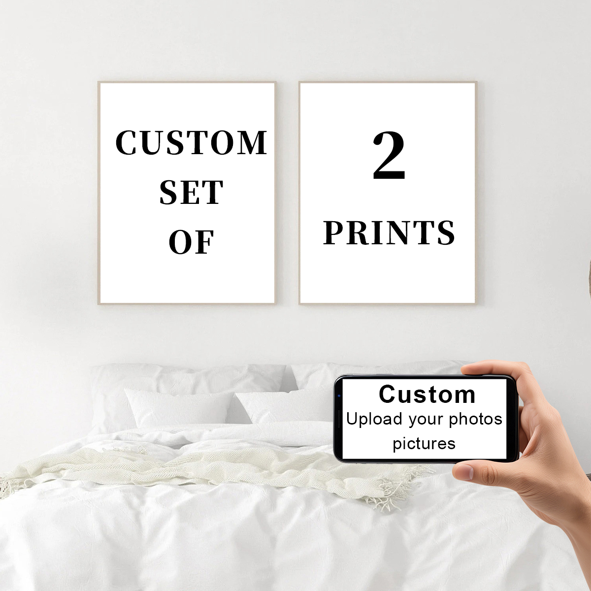 Set di 2 Stampe su Tela Person - Photography Interior recensione e prezzo