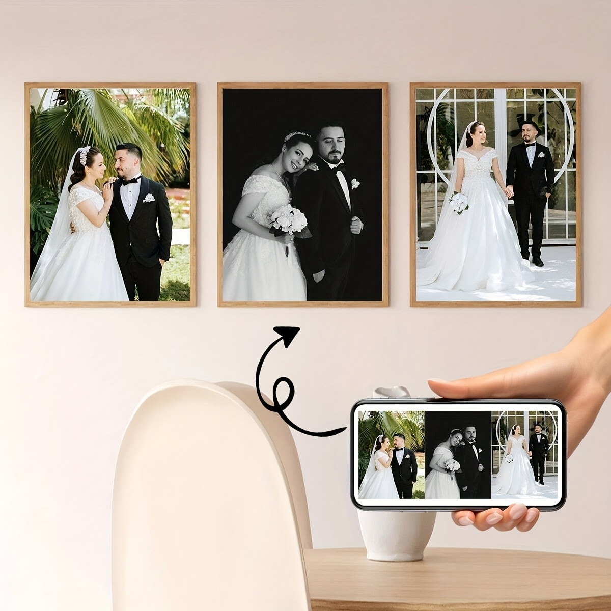 3 pezzi/set poster su tela qua - Photography Interior recensione e prezzo
