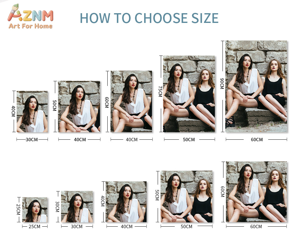Stampa su tela AZNM sulla salu - Photography Pose recensione e prezzo