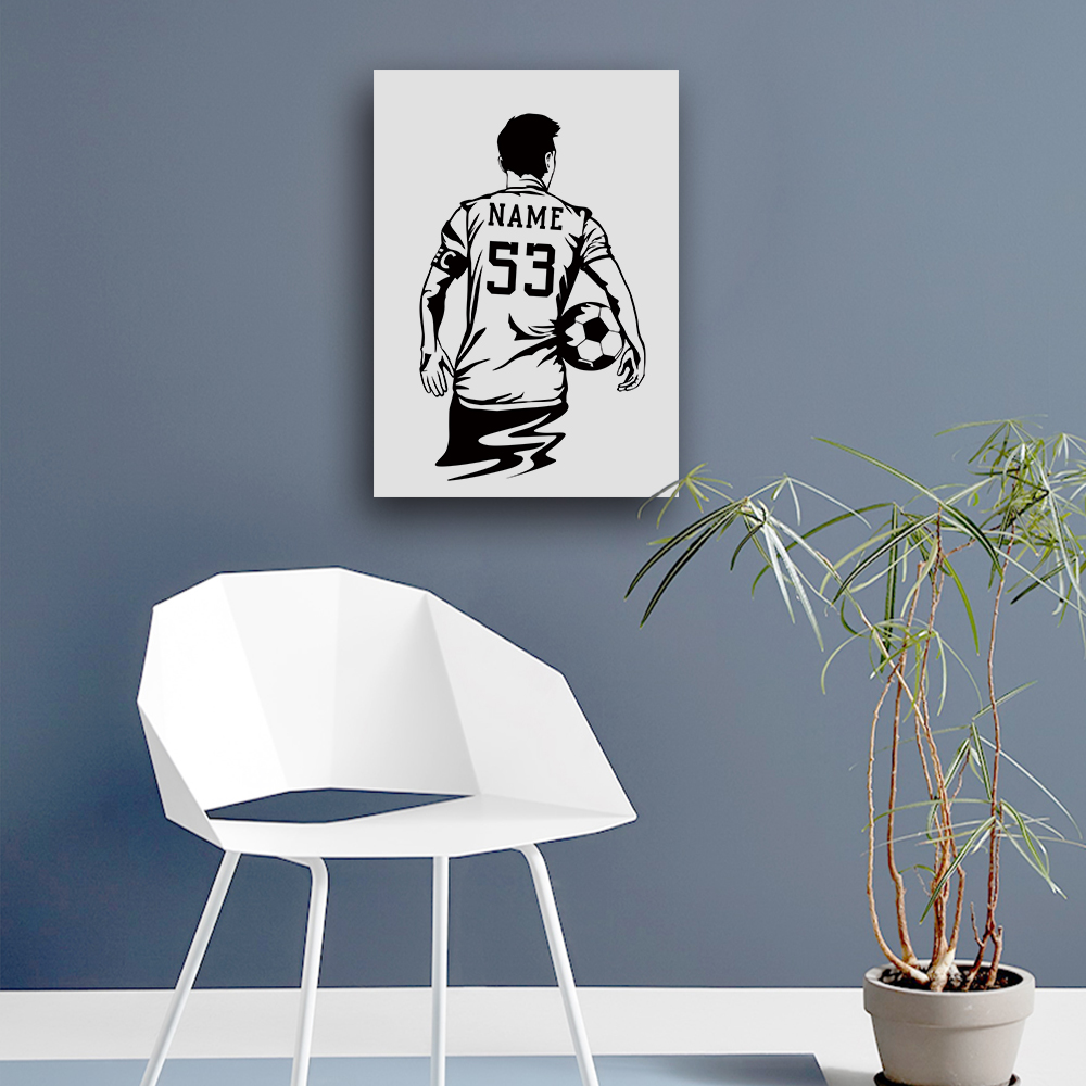 1PC giocatore di calcio nome p - Photography Pose recensione e prezzo