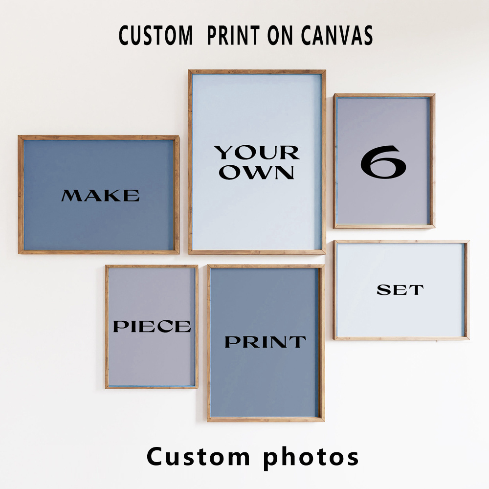 Set di 6 Stampe su Tela Person - Photography Interior recensione e prezzo